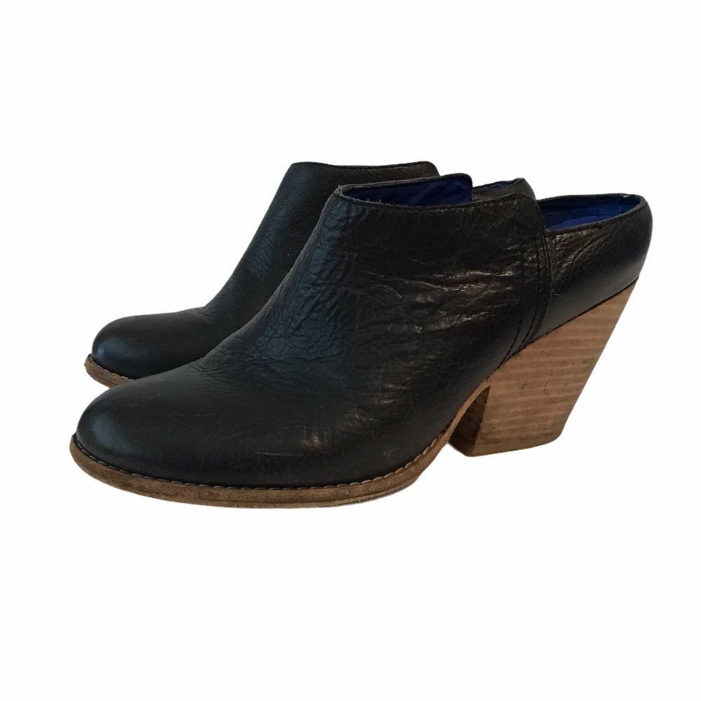 Bottines à Talons Jeffrey Campbell Ibiza - Cuir Cognac, Taille US 6, Occasion
